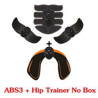 2/4/6/8pcs Set Hip Trainer Abdominal machine electric muscle stimulator ABS ems Trainer Body slimming Massage without retail box
